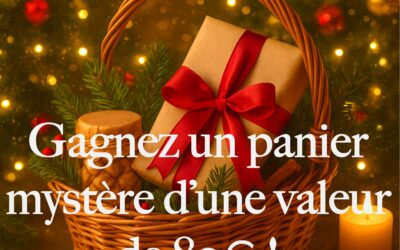 🎄 JEU CONCOURS DE NOËL – PANIER MYSTÈRE ✨