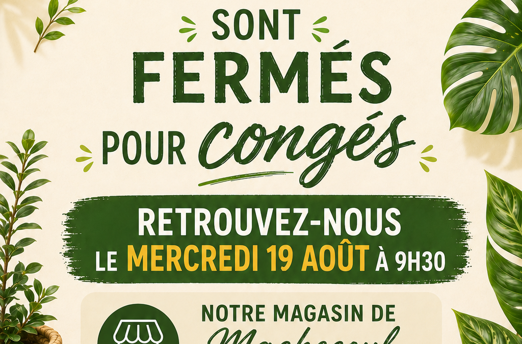 Machecoul reste ouvert pendant les congés de Saint-Philbert et Sainte-Pazanne !